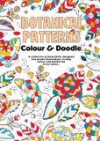 Colour & Doodle North Parade Publishing Botanical Patterns Paperback