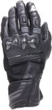 Dainese Reacto Carbon Long Dames Motorhandschoenen - Leer, Anthraciet/Zwart, XS