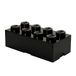 Lego Brick boîte de rangement 8 - Noir