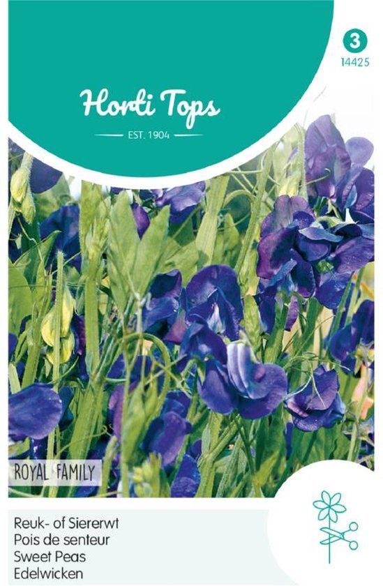 Hortitops Zaden - Lathyrus Odor. Royal Family Blauw