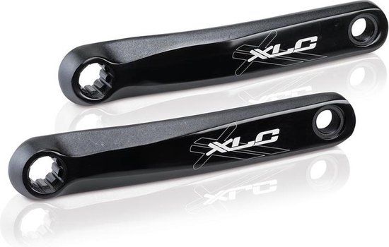 XLC CR-E01 M12 Crankstel - 175 mm - Zwart - Bosch - Lichtgewicht Aluminium