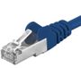 PremiumCord SP6ASFTP020B netwerkkabel Blauw 2 m Cat6a SF/UTP (S-FTP) Rond