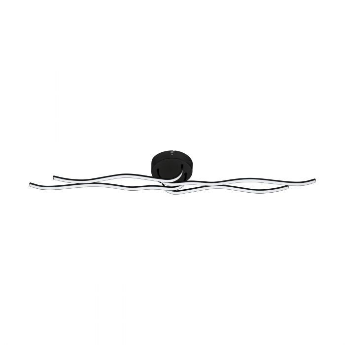 EGLO Roncade 1 - Plafondlamp - Zwart - 4600 lumen - Warm wit licht