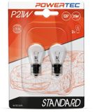 M-Tech Powertec Halogeenlamp BA15s P21W - 12V - Transparant - 2 Stuks