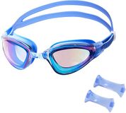 Nils Aqua NQG180MAF - Zwembril - Blauw/Regenboog