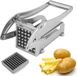 Merkloos Coupe-frites en acier inoxydable avec lame de rechange manuelle - Professionnel - Légumes, oignon, pomme de terre, carotte, fruit