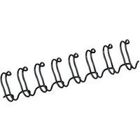 Fellowes Draadbindruggen A4, 12 mm, zwart, 100 stuks