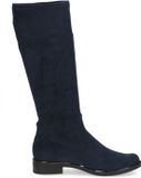 Caprice Donkerblauwe Stretch Laarzen Dames - Blauw - 41