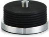 ZELLER 27224 Onderzetters - rond - Ø 100 mm - zwart, roestvrijstaal