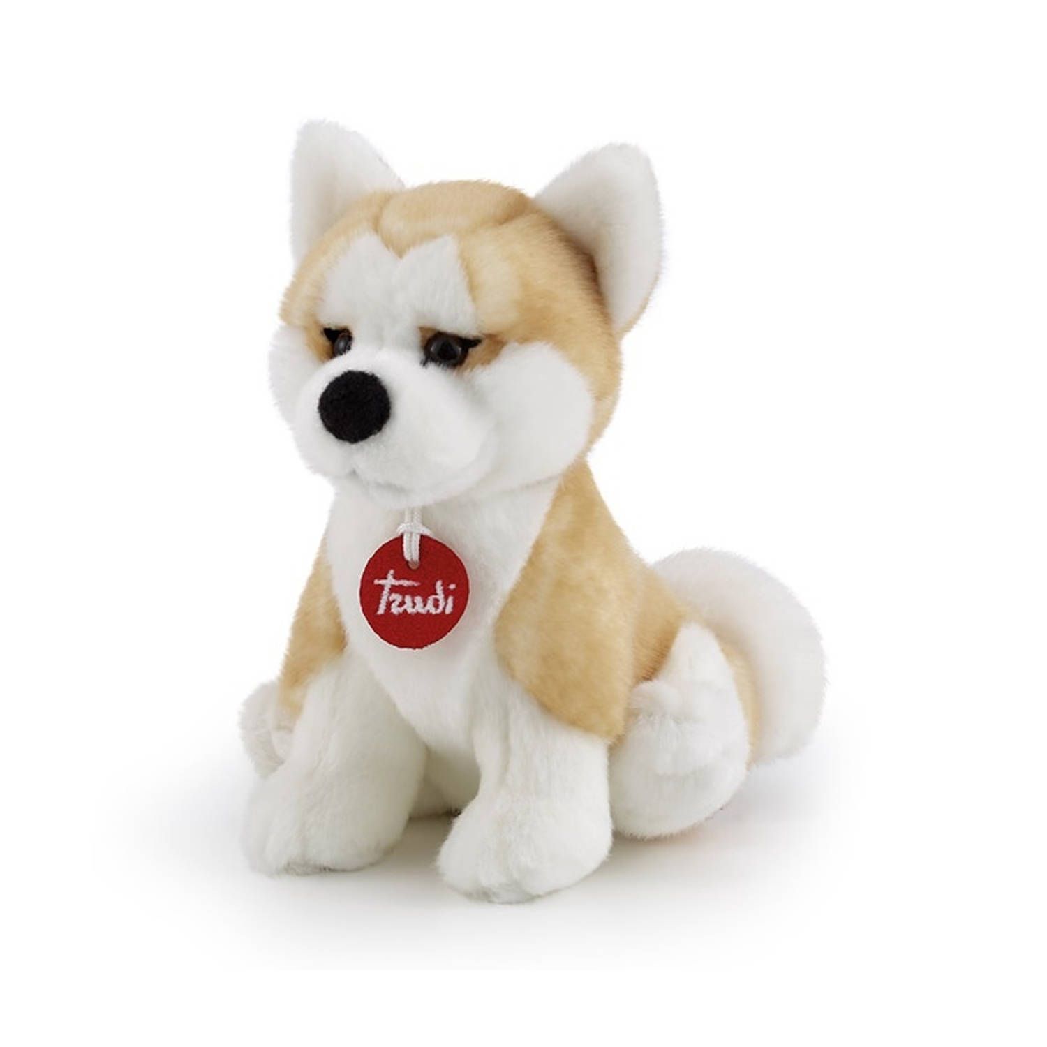 Trudi Knuffel Akita Ascanio 25 Cm Lichtbruin/wit