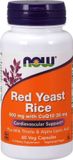 NOW Foods Riz Rouge Fermenté 600 MG, BI5153