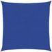 vidaXL Zonnezeil 160 g/m² vierkant 3,6x3,6 m HDPE blauw