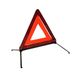 Maypole Compacte waarschuwingsdriehoek, rood