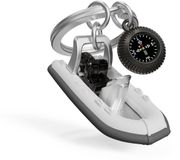 Metalmorphose Sleutelhanger Rubber Motorboot