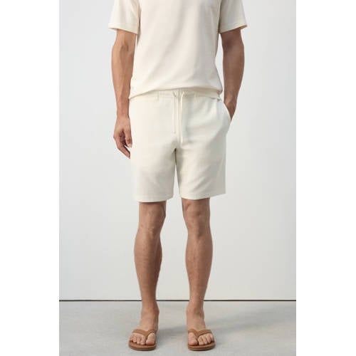 Mango Man relaxed fit bermuda short - wit