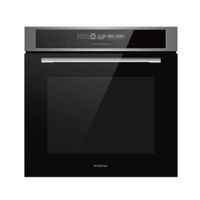 Inventum IMC6035RT - Four combiné encastrable - 72L - Noir/Inox