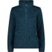 CMP Damesfleece XXS diep meer Polyester Herfst/Winter 2025