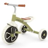 Tricycle for toddlers, sturdy, olive green, promotes motor skills
