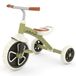 Tricycle for toddlers, sturdy, olive green, promotes motor skills