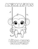 Wild Animals Coloring Book