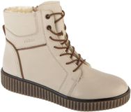 Rieker Booties Y4303 Vrouwen Beige Laarsjes Maat 40