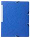 Exacompta 55412E 10 hoekspanmappen blauw
