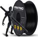Filament PETG sans marque 175 mm pour imprimante 3D - Précision dimensionnelle - 0,02 mm - 1 kg - Noir