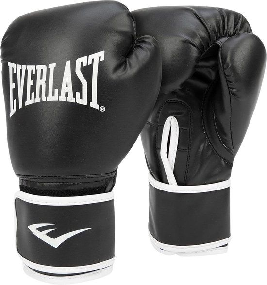 Everlast Core 2 Bokshandschoenen - L/XL - Zwart - Kunstleer - Unisex