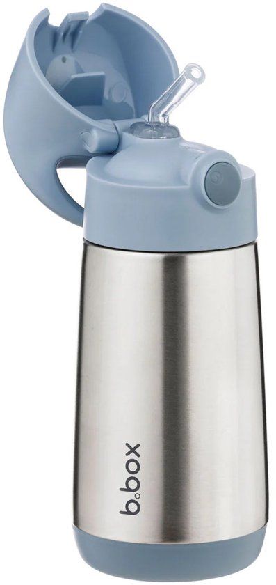 b.box Geïsoleerde Drink- en Waterfles - Roestvrij Staal - 350ml - Chill Out
