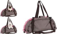 Flamingo Draagtas hond – Draagtas kat – Xenos Taupe – 62 x 26 x 28 cm