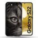 Beschermhoes Samsung Galaxy S22 Beschermhoes - Kattenmotief, Grijs