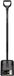 Fiskars 1066711 Schep Werkbreedte 230 mm D-greep