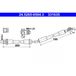 ATE Flexible De Frein 24.5265-0504.3 Toyota 90947-w2034 90947-w2050