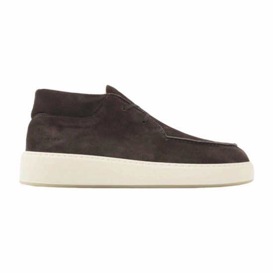 Nubikk Jiro Gio Donkergrijs Suède Heren Enkelboots Maat 43