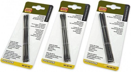 Proxxon Figuurzaagjes 25TPI 12 st