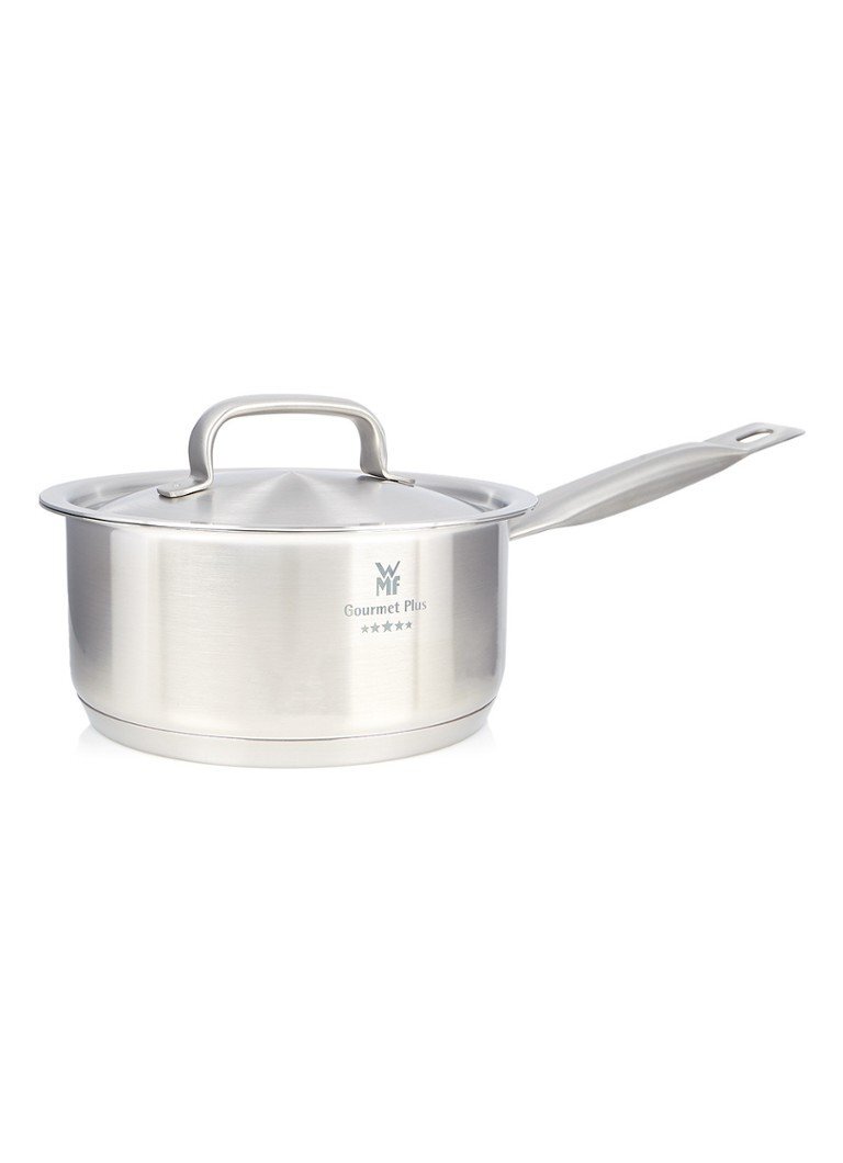 WMF Gourmet Plus steelpan met deksel 16 cm