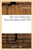 Vers Libri GmbH Vers Une Architecture. Nouvelle Édition