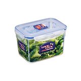 Lock & Lock CLASSIC Vershouddoos, 2,4 l, 208 x 143 x 128 mm, 100% lucht- en waterdichte voorraaddoos, vaatwasser- en magnetronbestendig, BPA-vrij, 4-voudige veiligheidssluiting