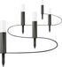 Ledvance 5x LED spies de terre anthracite 5.5W Endura Garden Pole