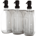 Nickel Distributeur de savon triple mural