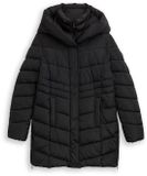 Tom Tailor Pufferjas in 2-in-1-look - Maat M - deep black