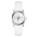 Guess Annette GW0860L3 Horloge - Leer - Wit - Ø 36 mm