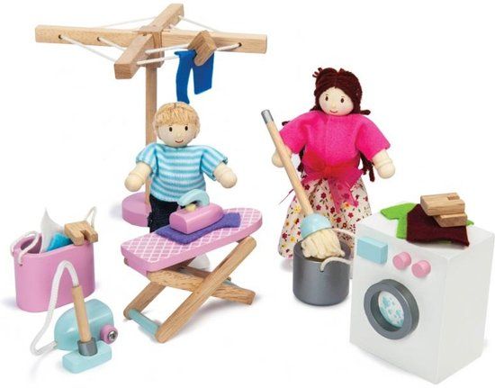 Le Toy Van Poppenhuismeubels De Wasserij - Hout