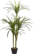 Beliani DRACAENA ANITA - Kunstplant - Groen - Kunststof