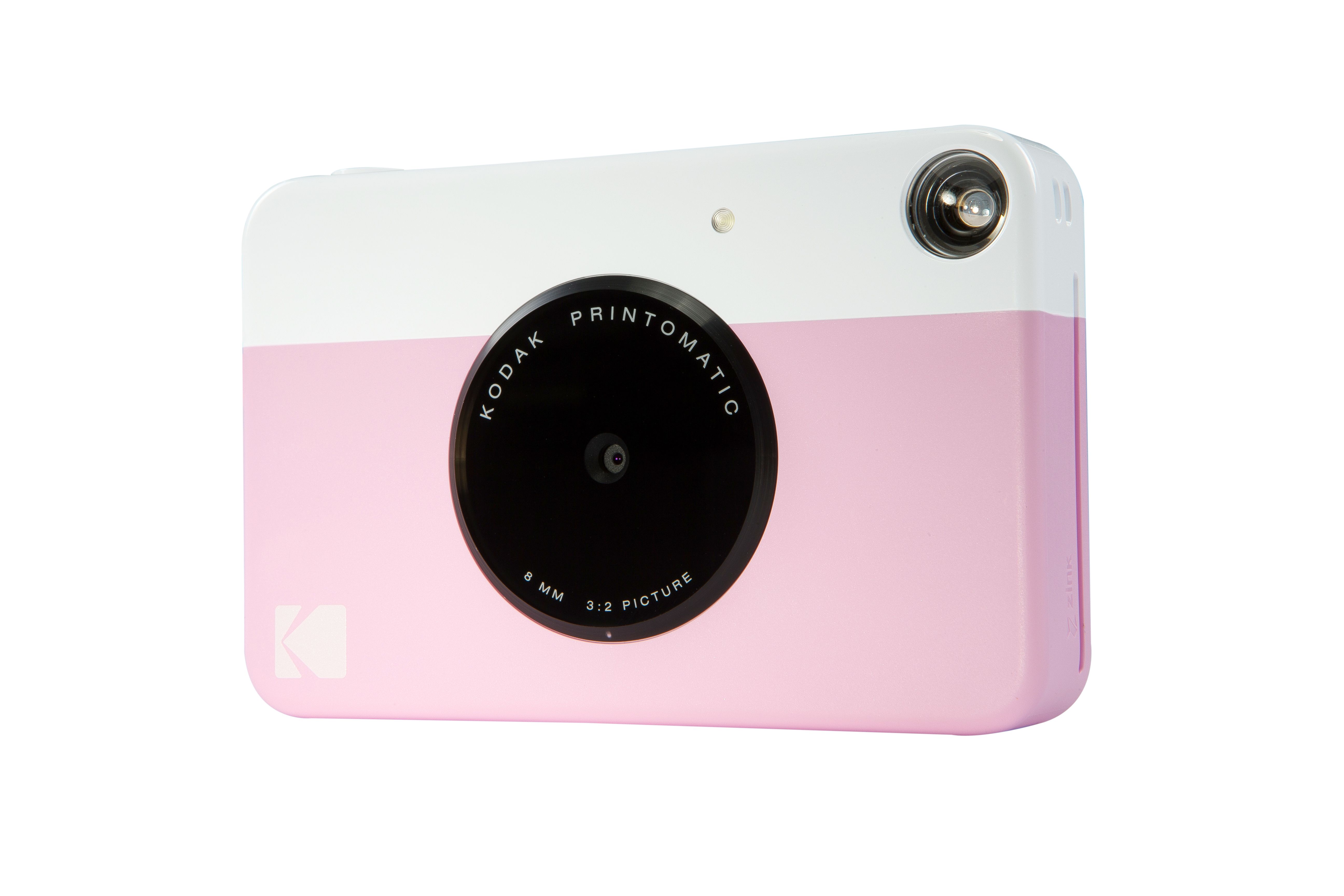 Kodak Printomatic Instant Camera - Pink & White
