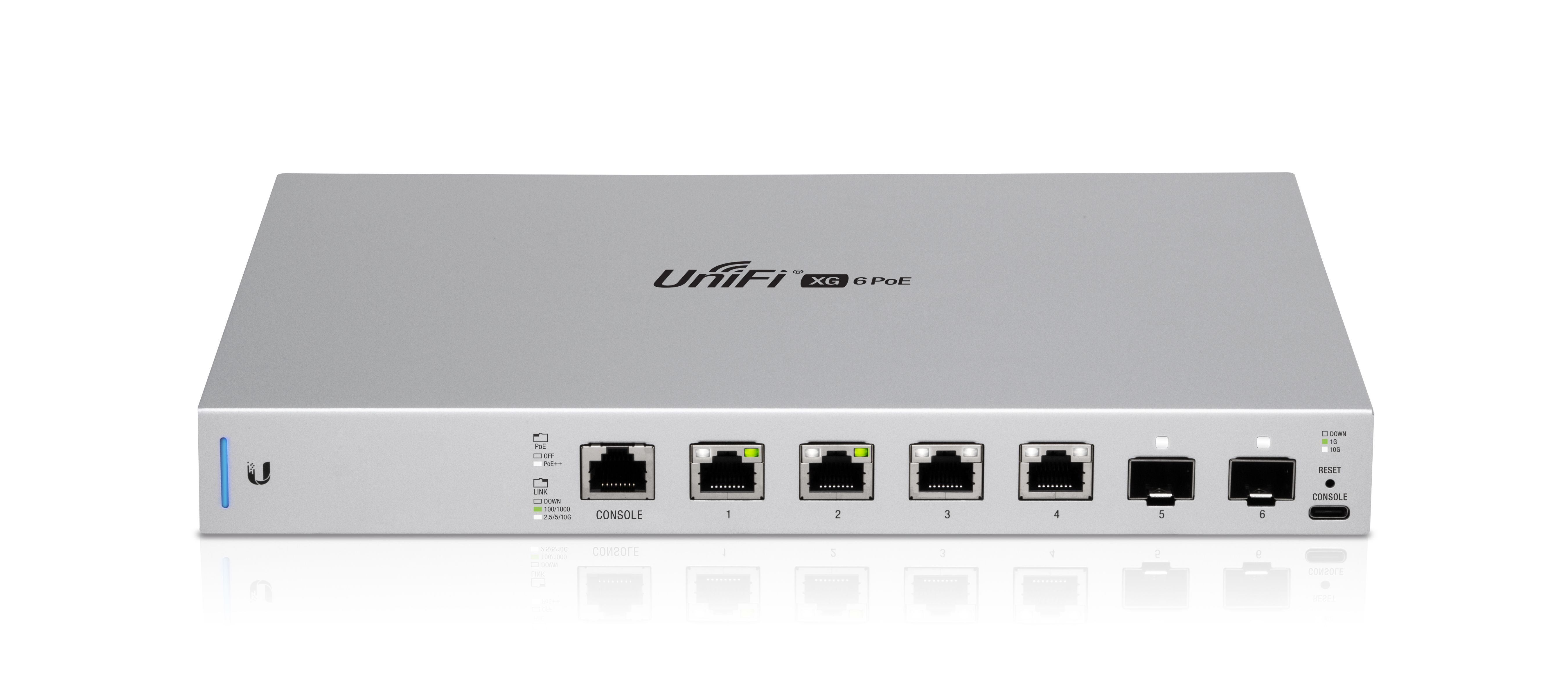Ubiquiti UniFi US-XG-6POE - Netwerk switch - Grijs