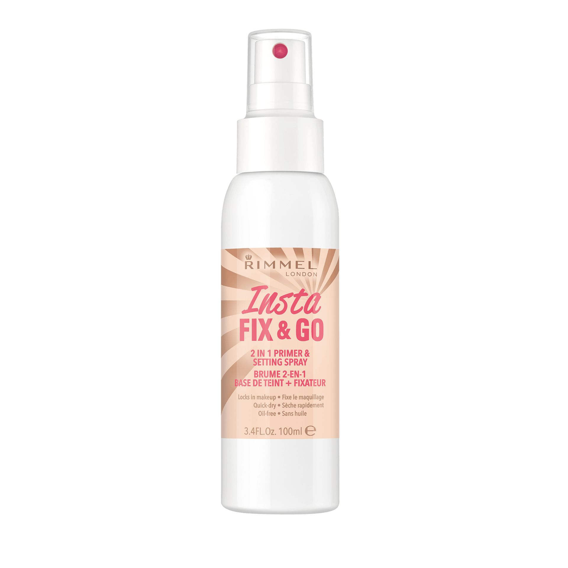 Rimmel Insta Fix & Go Setting Spray - Transparent - 100ml
