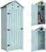 Outsunny Gereedschapsschuur met Planken en Raam - Blauw