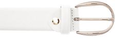 Vanzetti Leren Riem 30mm Leather Belt W85 White Wit