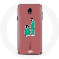 Maniacase Cases for Samsung Galaxy J3 2017 Inktvis Spel Ji Yeong Number 240 En Kang Sae Byeok Number 067